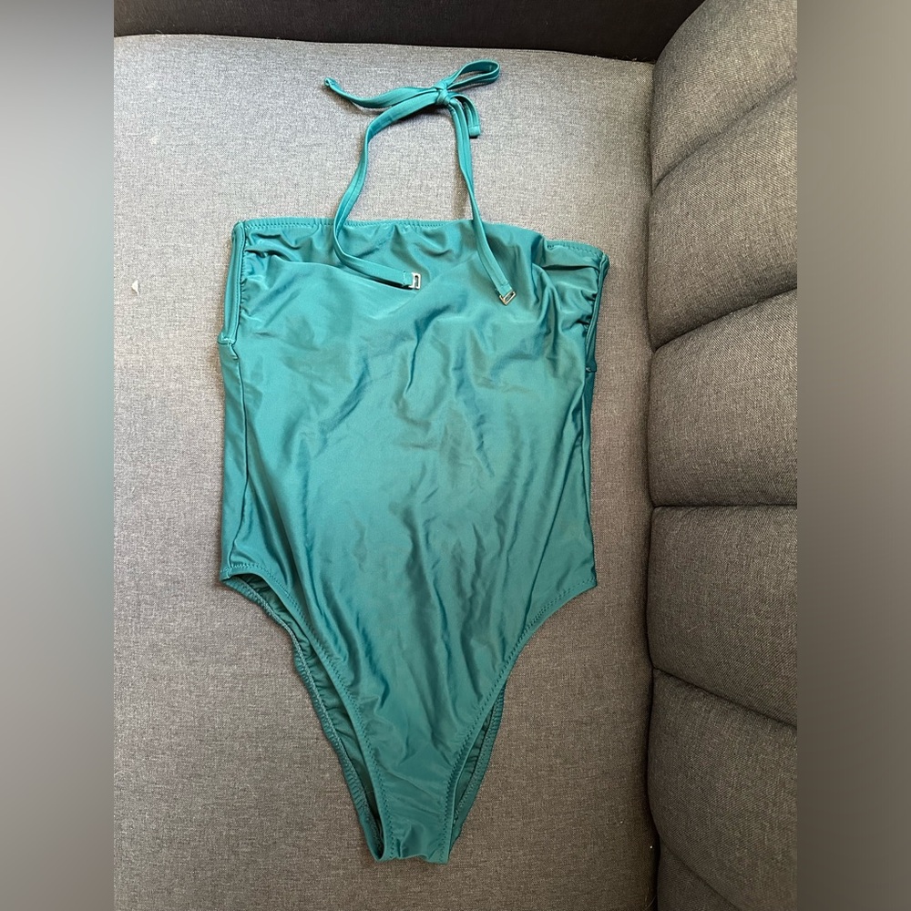 Green One Piece Swimsuit